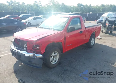 2005 GMC Canyon Sle from USA, damaged, VIN 1GTCS148758196752